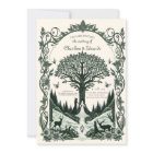 Fantasy Medieval engraving Art Wedding