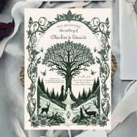 Fantasy Medieval engraving Art Wedding 