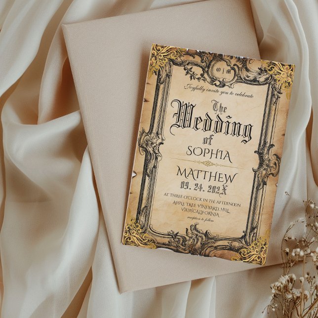 Fantasy Medieval Wedding Invitation (Creator Uploaded)