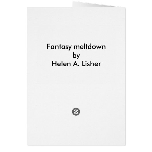 Fantasy meltdown (Back)