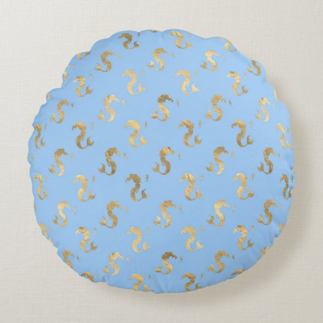 Fantasy Mermaid Background Throw Pillow (Front)