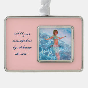 Fantasy Mermaid Christmas Ornament