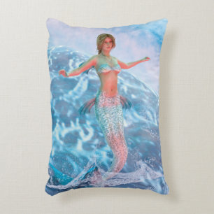 Fantasy Mermaid Decorative Pillow