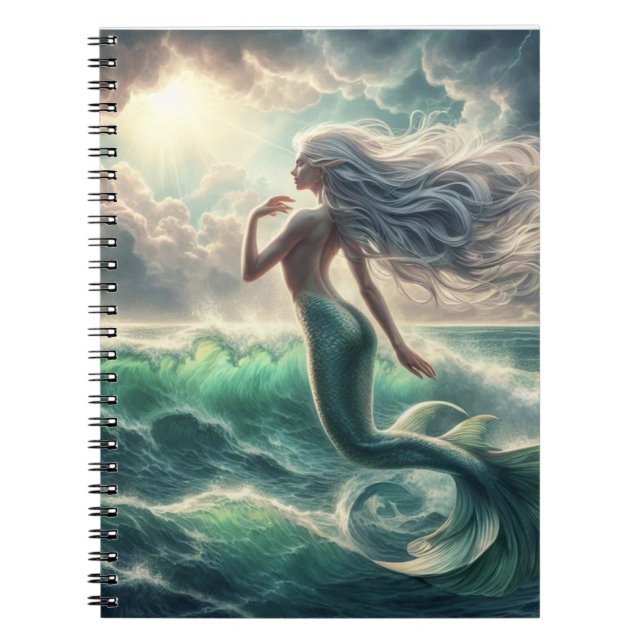 Fantasy Mermaid Notebook (Front)