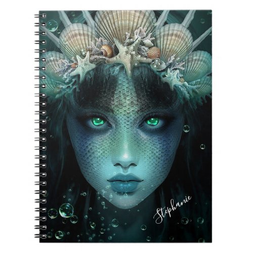 Fantasy Mermaid  Notebook