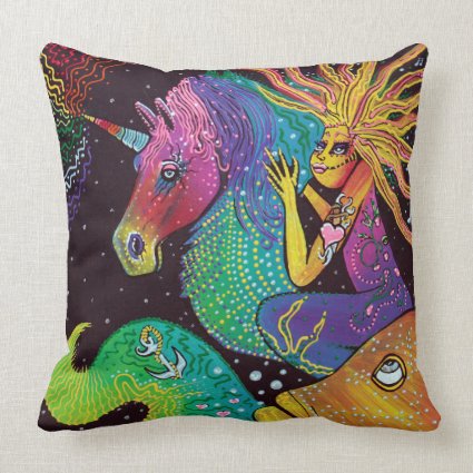 Fantasy Mermaid Pillow