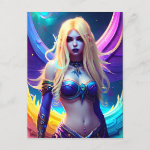 Fantasy Mermaid Postcard