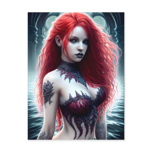 Fantasy Mermaid Postcard