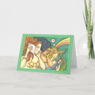 FANTASY MERMAID SISTERHOOD SHARING SECRET WISDOMS CARD