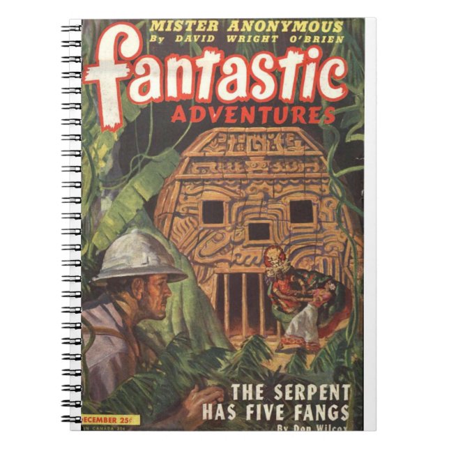 Fantasy Mister Anonymous - The Serpent has Five Notebook (Front)