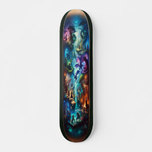 Fantasy MMORPG Adventure Skateboard