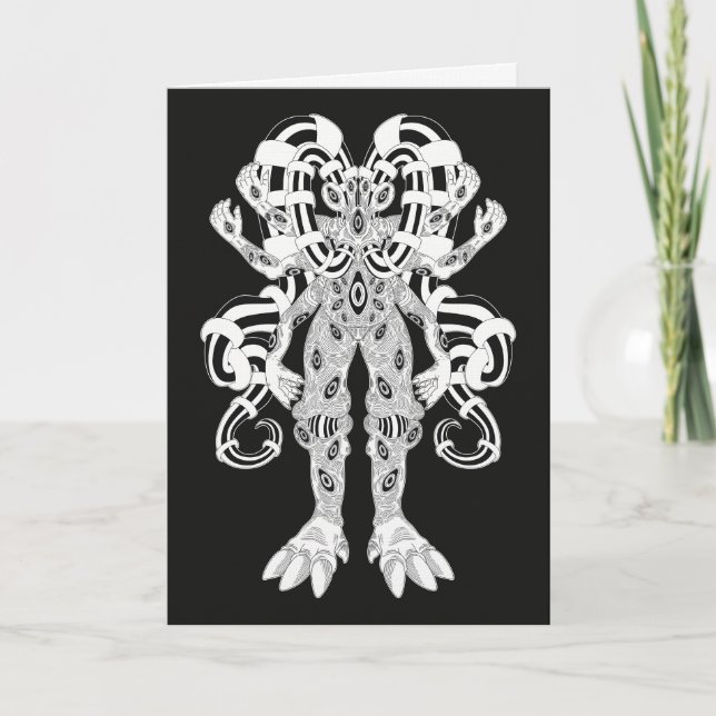 Fantasy Monster Card (Front)