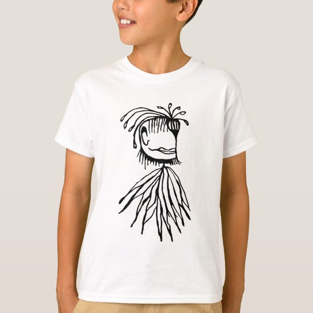 Fantasy monster sketchy drawing T-Shirt (Front)