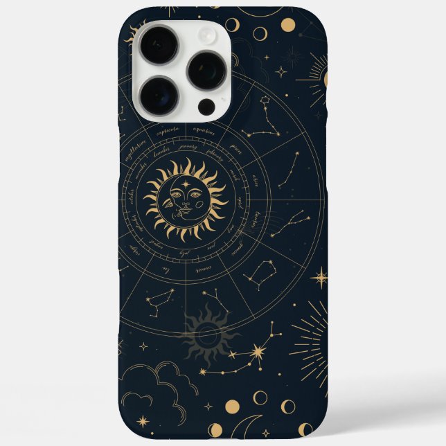 Fantasy Moon and Stars  Case-Mate iPhone Case (Back)