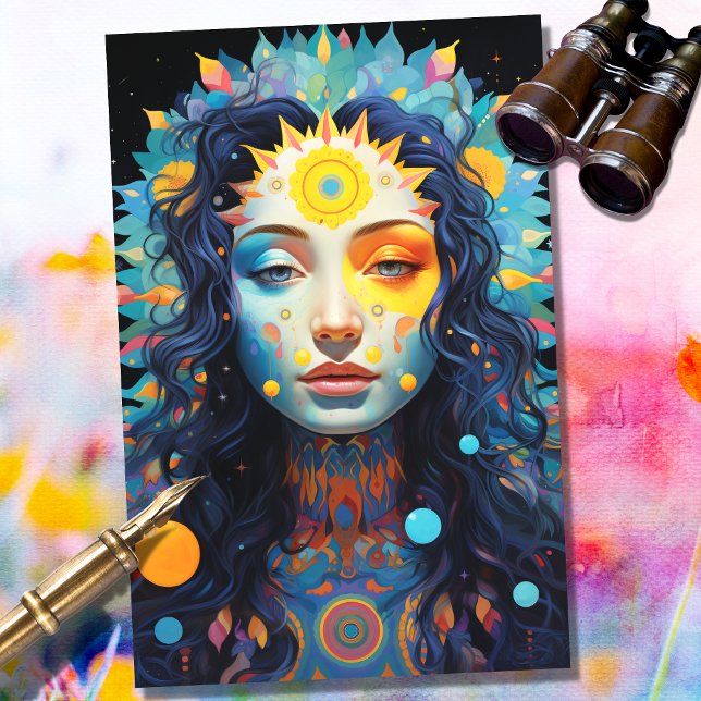 Fantasy Moon Girl 2 Decoupage Paper (Creator Uploaded)