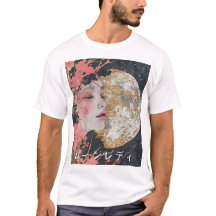 Fantasy Moonlady Nao Mūnredi ムーンレディ Tshirt Custom