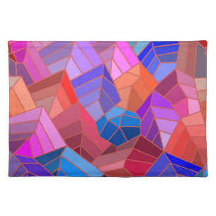 Fantasy Mountains View from the Sky Cloth Placemat