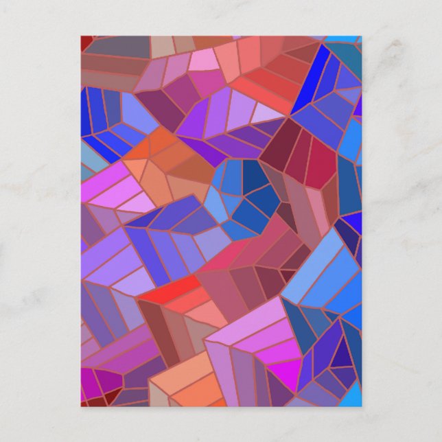 Fantasy Mountains View from the Sky Postcard (Front)