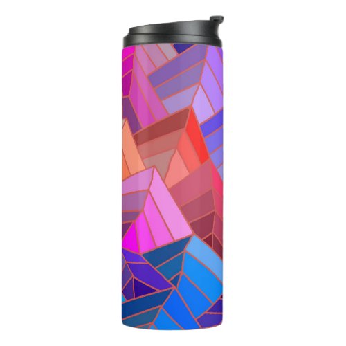Fantasy Mountains View from the Sky Thermal Tumbler