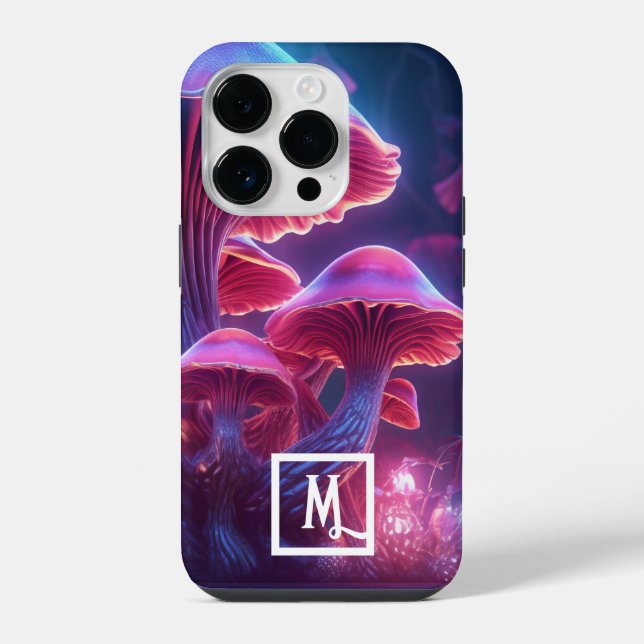 Fantasy Mushroom Iphone Case (Back)