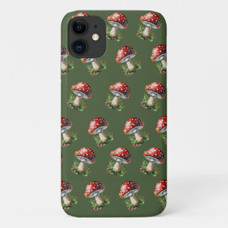 Fantasy Mushrooms iPhone 11 Case