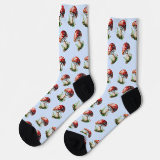Fantasy Mushrooms Socks
