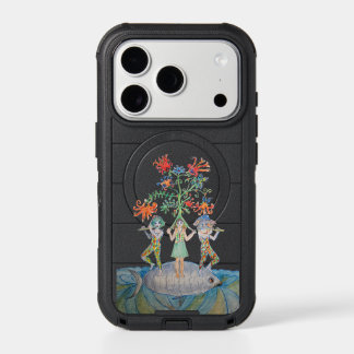 Fantasy Musicians on a Giant Fish iPhone 17 Pro Case