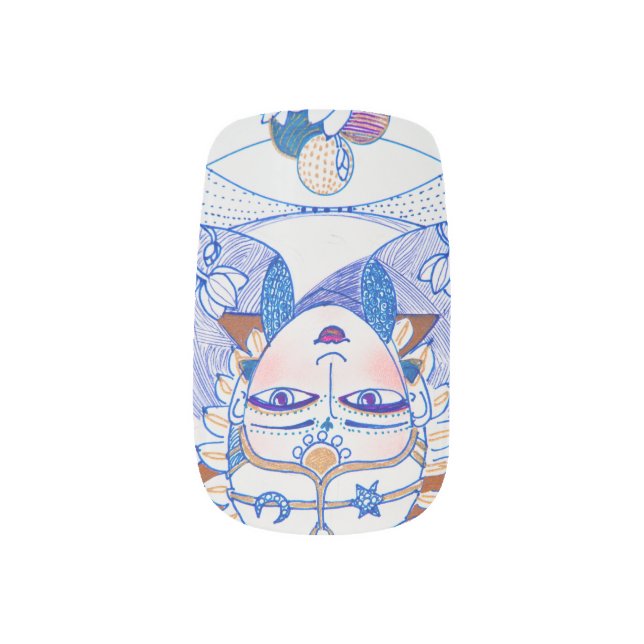 Fantasy Nail Art (Left Thumb)