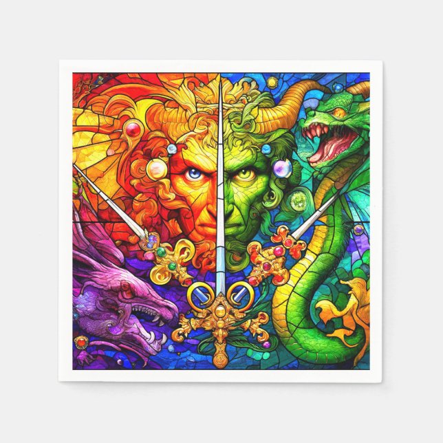 Fantasy Napkins (Front)