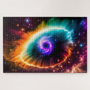 Fantasy Nebula Eye of the Center of the Universe Jigsaw Puzzle