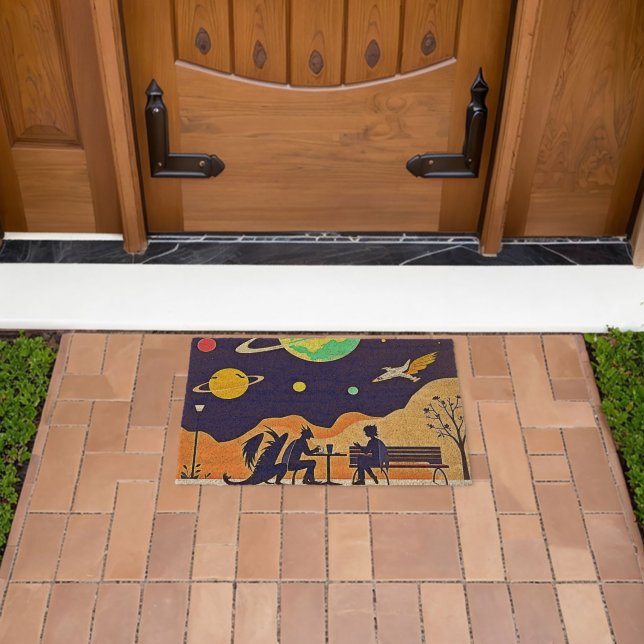  Fantasy Night Rendezvous Fiber Doormat (Insitu (Outdoor))