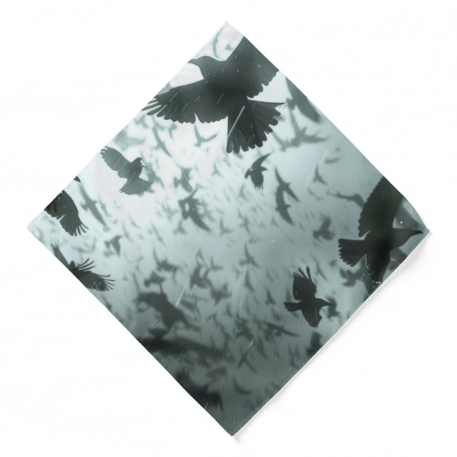 Fantasy of Crows and Ravens Bandana (Front)