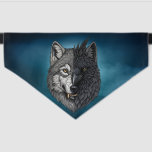Fantasy of Crows Wolf Raven Pet Bandana Collar