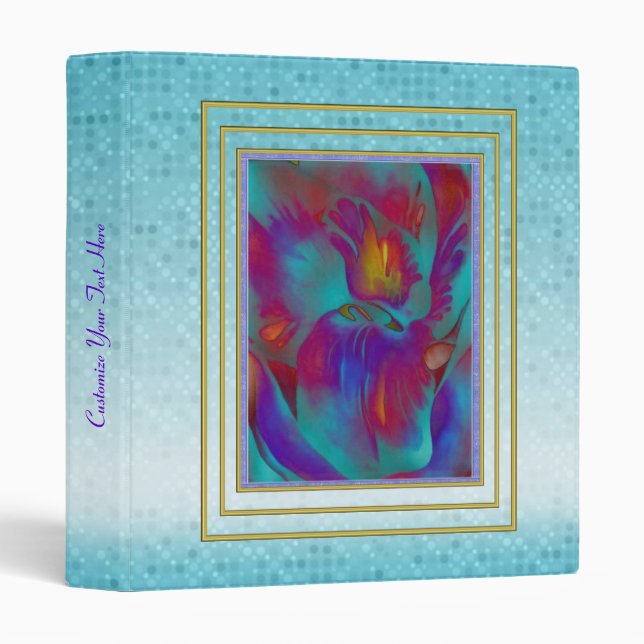 Fantasy Orchid Binder (Front/Spine)