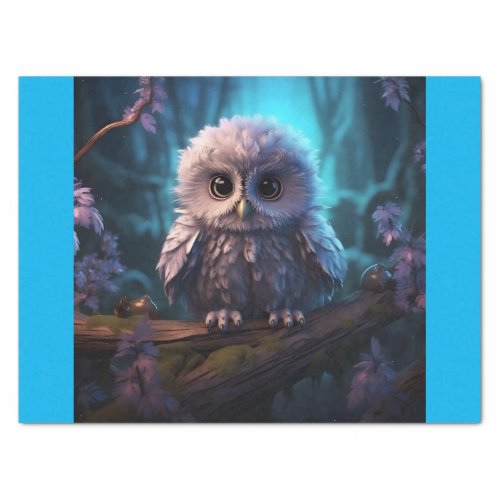 Fantasy Owl Tissue Paper