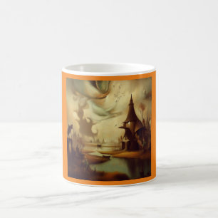 Fantasy Painting 3 - Medieval Landscape Coffee Mug