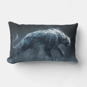 Fantasy panther monster  lumbar pillow