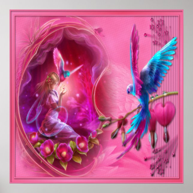 Fantasy Parrot - Poster (Front)