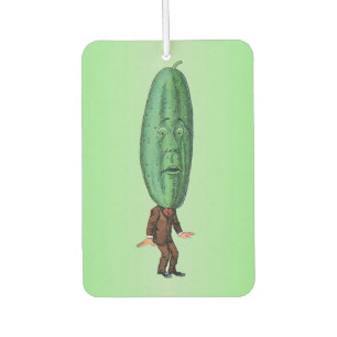 Fantasy Pickle Man Brown Suit Air Freshener