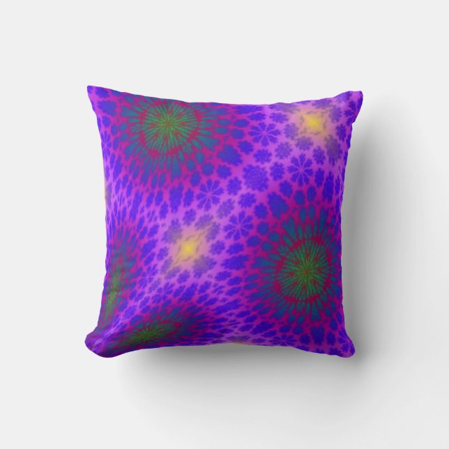 Fantasy Pillow with Modern Abstract Design (Front)