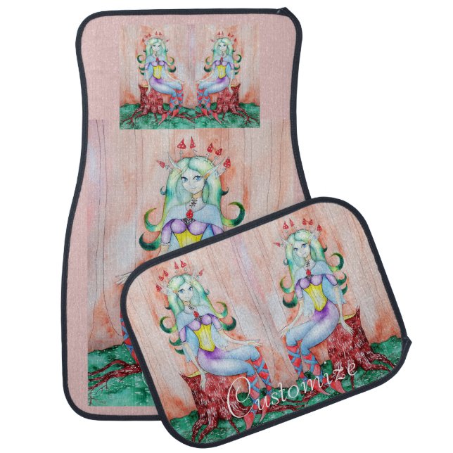 Fantasy Pixie Fairy Thunder_Cove Car Floor Mat (Set)