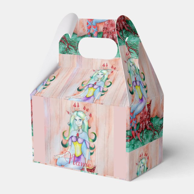 Fantasy Pixie Fairy Thunder_Cove Favor Boxes (Front Side)