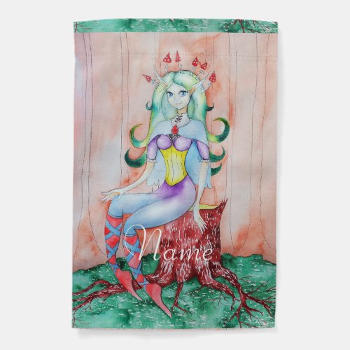 Fantasy Pixie Fairy Thunder_Cove  Garden Flag