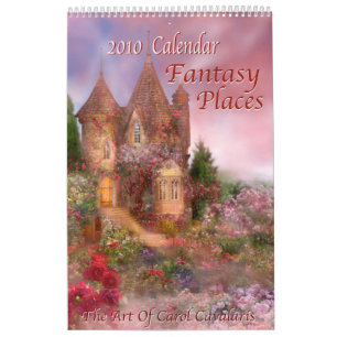 Fantasy Places 2010 Calendar