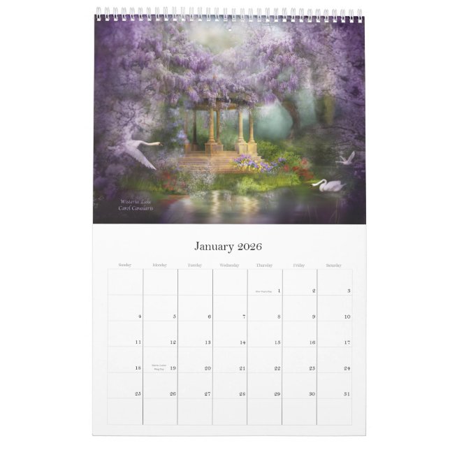 Fantasy Places 2010 Calendar (Jan 2026)
