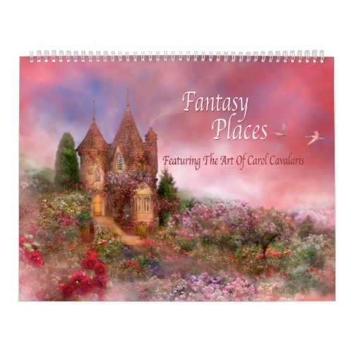 Fantasy Places Art Calendar