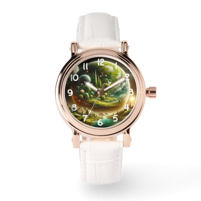 Fantasy Planet – Magical Cosmic Nature Watch (Front)