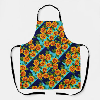 Fantasy Poppies Medium Apron