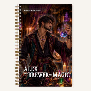 Fantasy Potion Witch Notebook