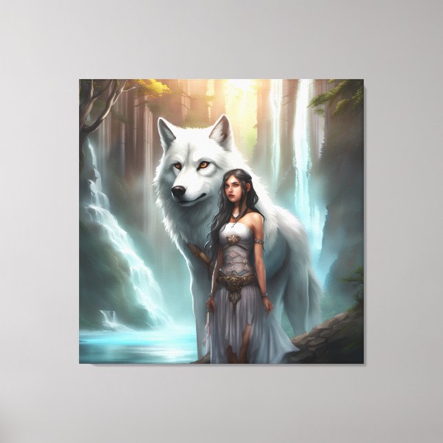 Fantasy- Premium Wrapped Canvas (Gloss) Print (Front)